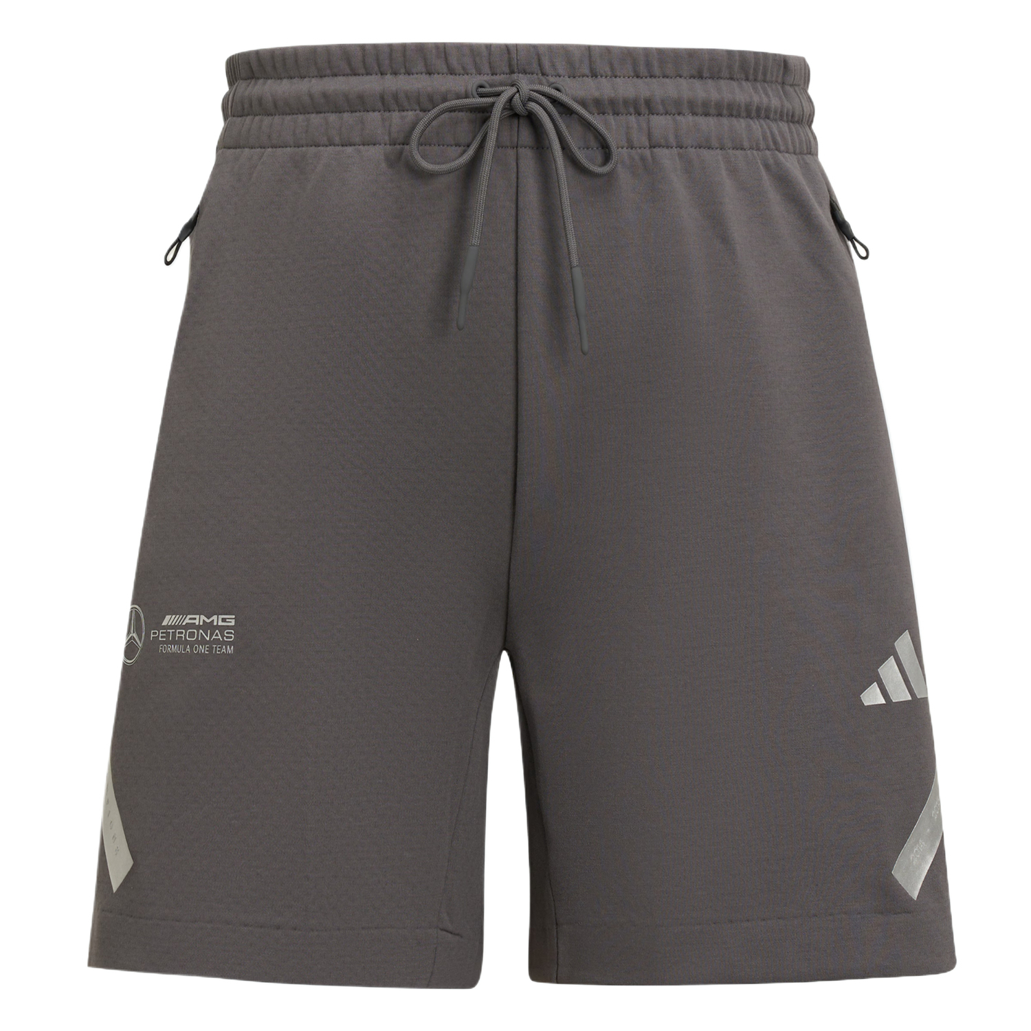 

Мужские шорты MERCEDES AMG Sports темно-серые Adidas, темно-серый