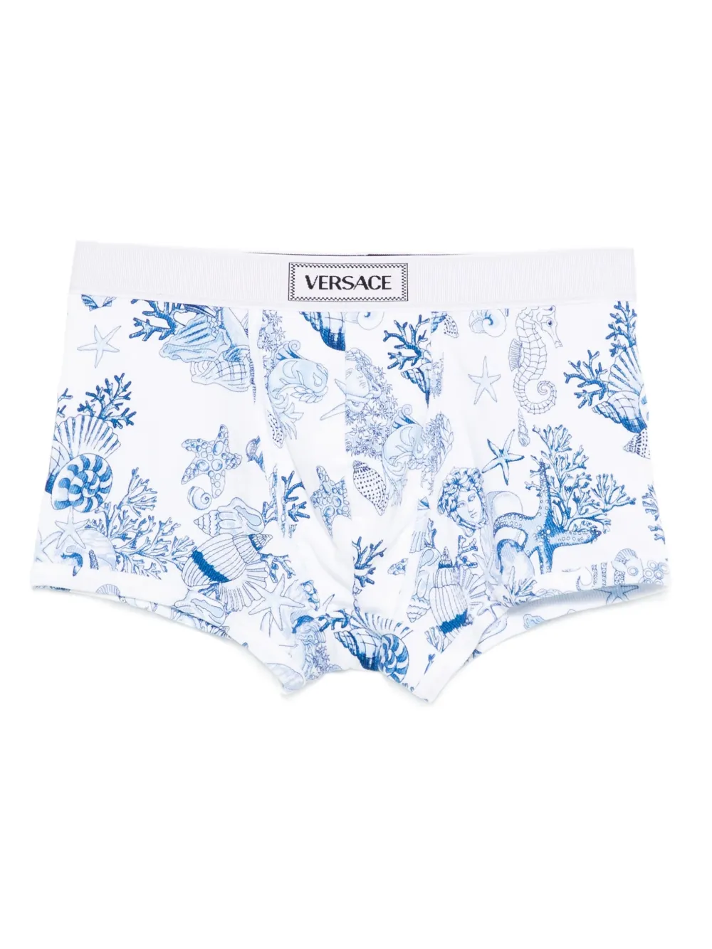 

Боксеры с принтом VERSACE, белый
