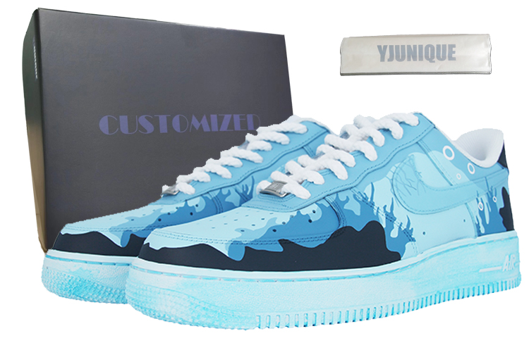 

Мужские кроссовки для скейтбординга Nike Air Force 1, Sky Blue