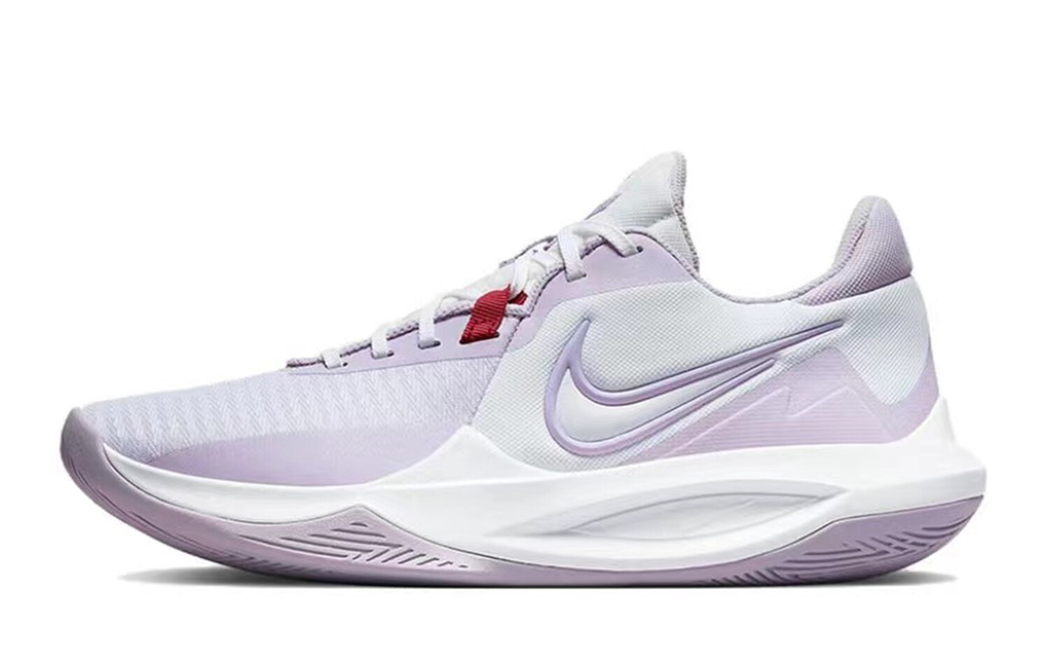 

Баскетбольные кроссовки Precision 6 унисекс с низким верхом фиолетового цвета Nike