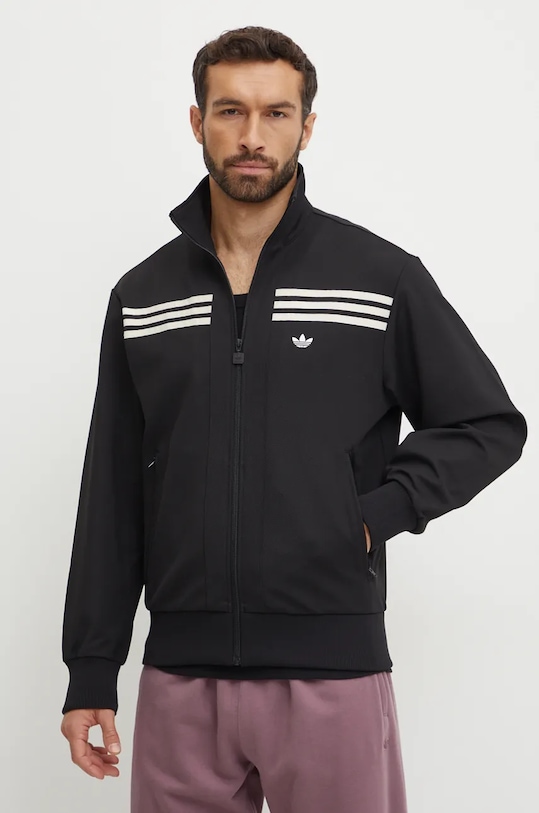 

Толстовка в стиле 70-х Track Top Adidas Originals, черный