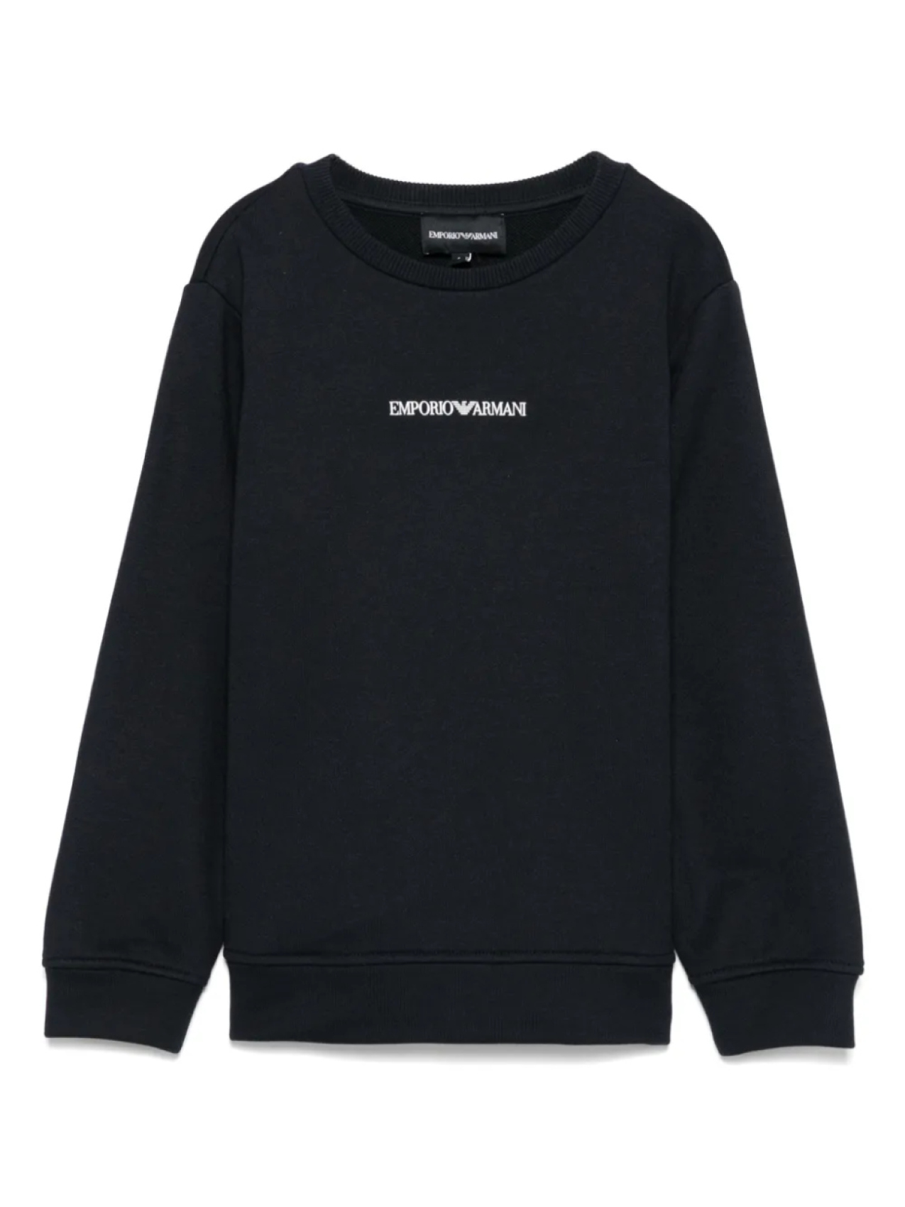 

Детская толстовка с логотипом Emporio Armani Kids, синий