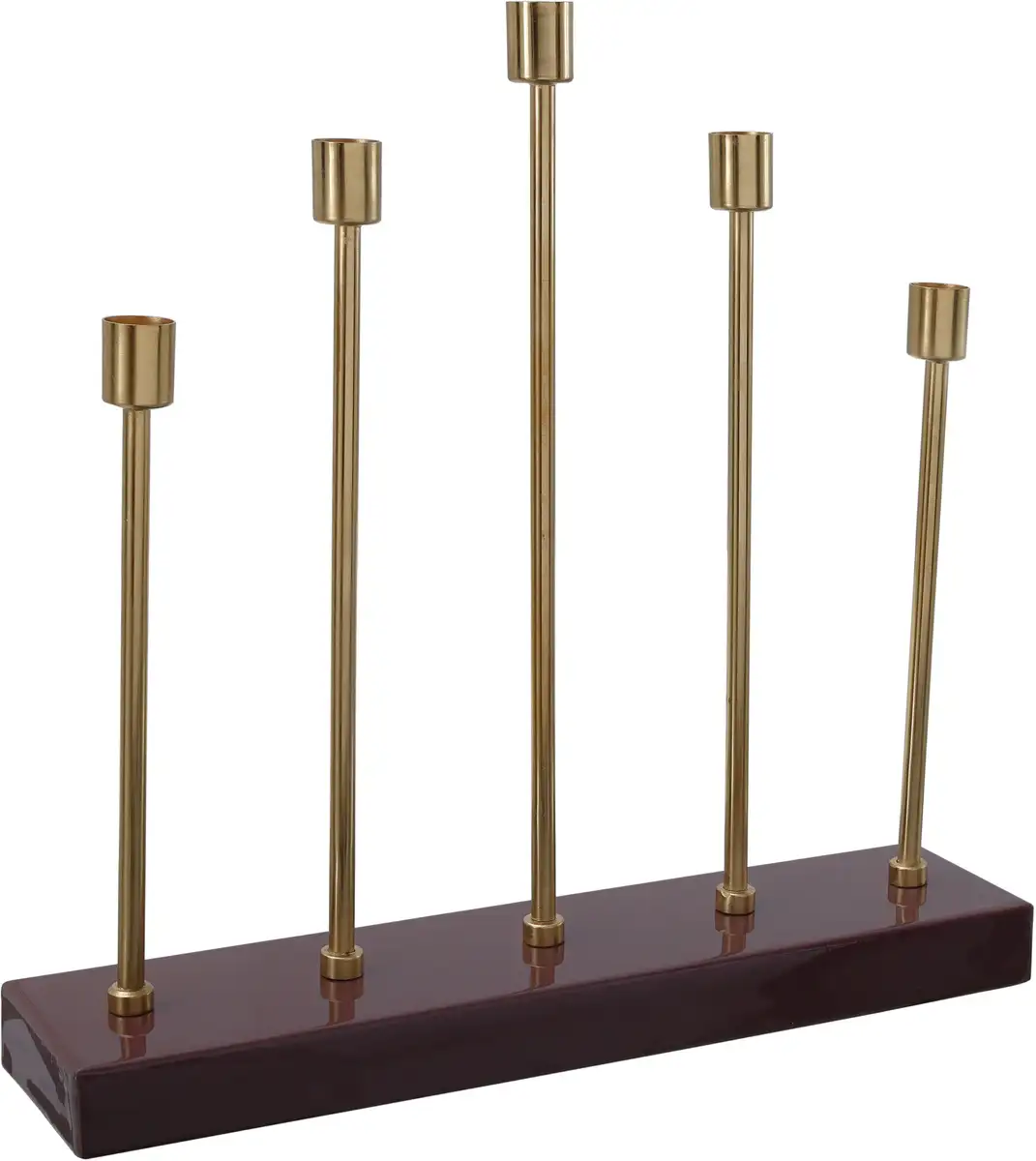 

Подсвечник Kayoom "Подсвечник Art Deco 525", (1 шт.) 9х40х40 см, цвет bordeau