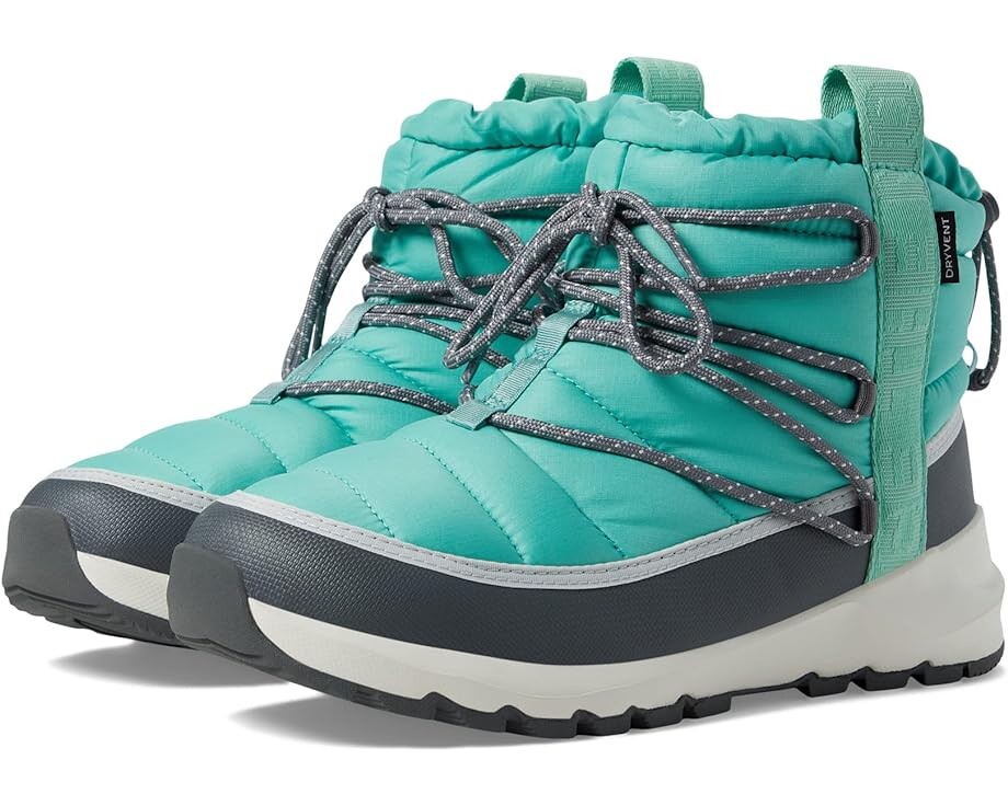 

Ботинки The North Face ThermoBall Lace-Up Waterproof, цвет Wasabi/Vanadis Grey