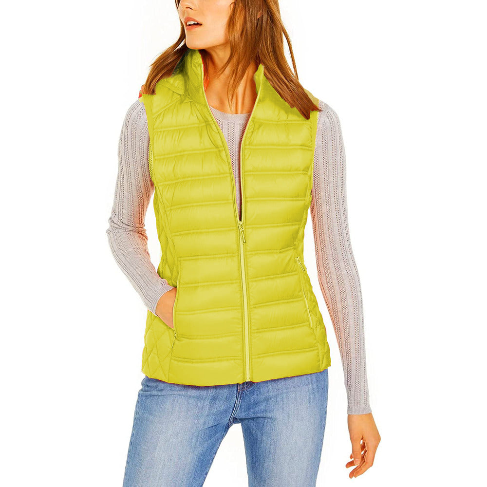 

Новый женский жилет-пуховик Michael Michael Kors Limeade Bright Yellow, верхняя одежда