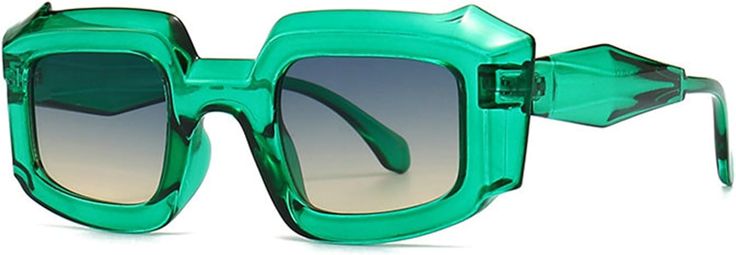 

Хелена Ретро Многоугольные Прямоугольные Женские Солнцезащитные Очки большого размера Градиентные синие оттенки UV400 Мужские Дизайнерские Панк Солнцезащитные Очки helena, C7