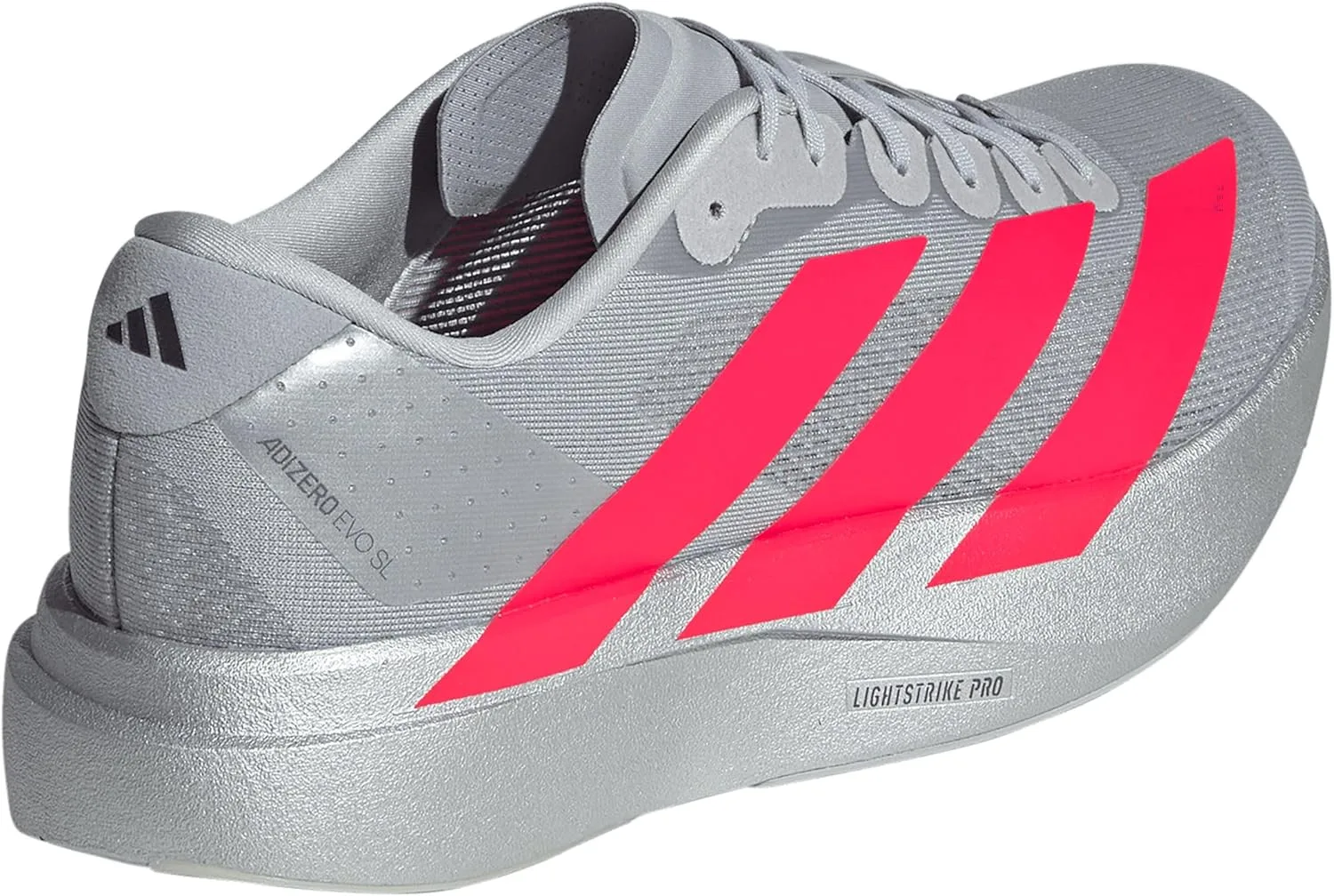 Мужские кроссовки Adidas Adizero Evo SL, серебряный — фото 4
