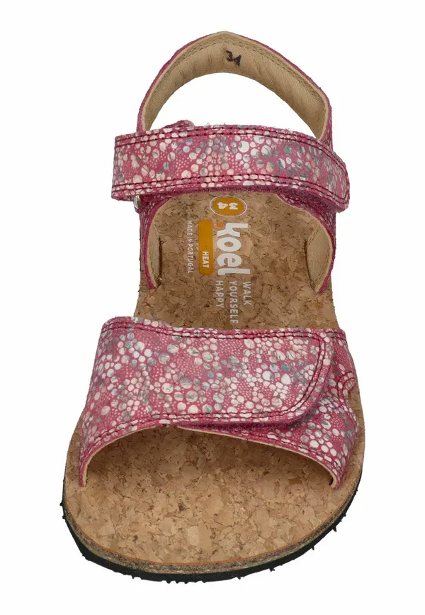 Босоножки детские Barefoot kinder sandalen ashley fantasy 650 sandals Koel, фуксия — фото 4