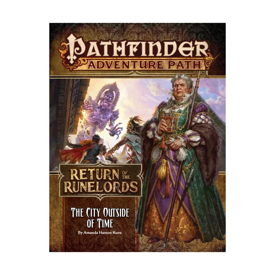 

#137 "Return of the Runelords #5 - The City Outside of Time", Pathfinder Roleplaying Game (1st Edition) - Adventure Path #121 - #144, мягкая обложка