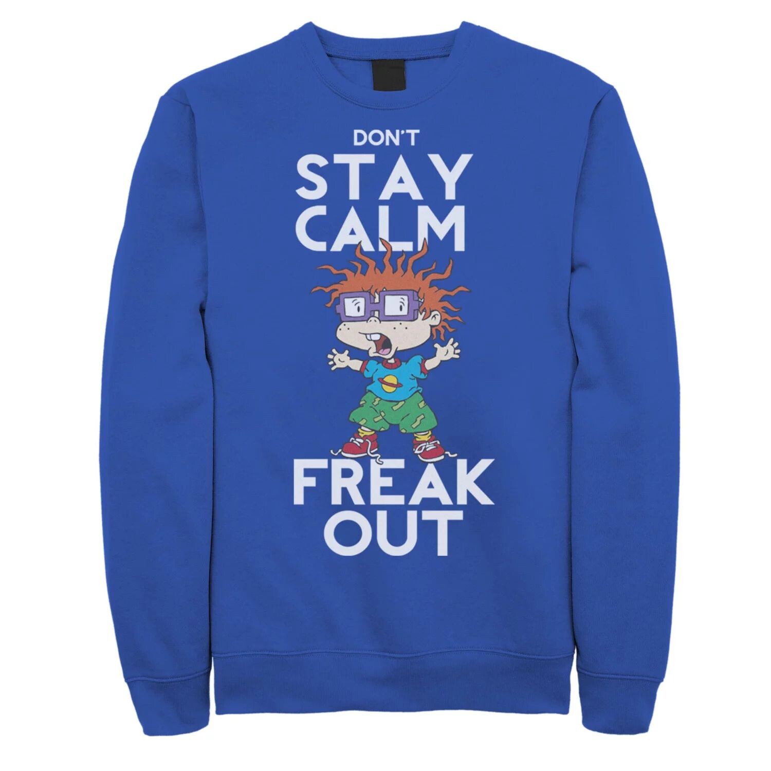 

Мужские флисовые брюки Rugrats Chuckie Freak Out Licensed Character