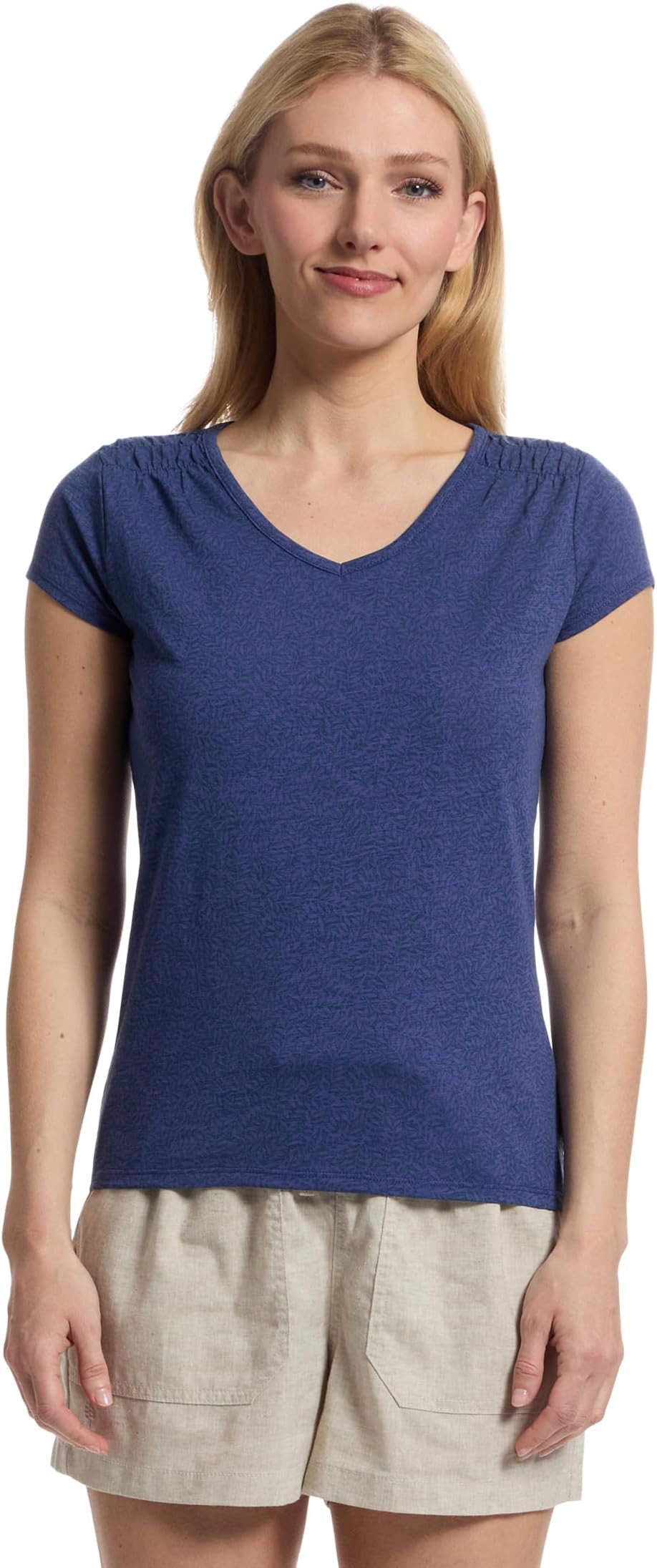 

Футболка Royal Robbins Featherweight Slub Tee, цвет Future Dusk Nisene Print
