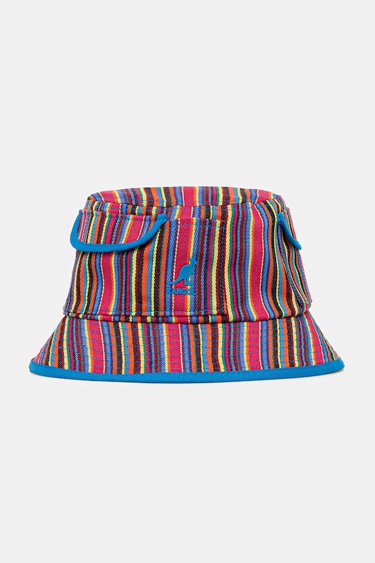 

Шляпа STRIPE BUCKET в полоску Kangol, мультиколор