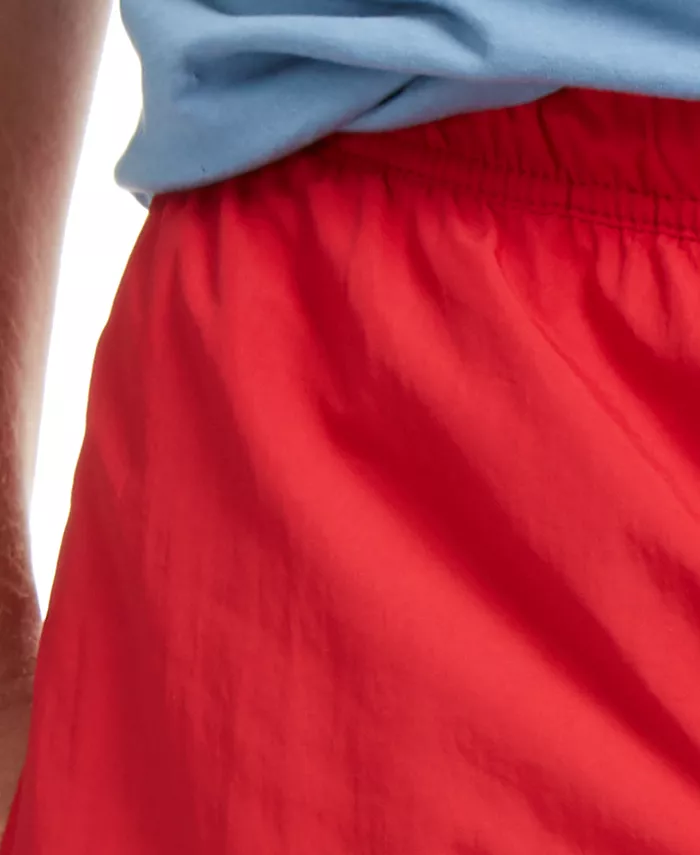 Мужские плавки Big & Tall 9.5" однотонные Tommy Hilfiger, красный — фото 2