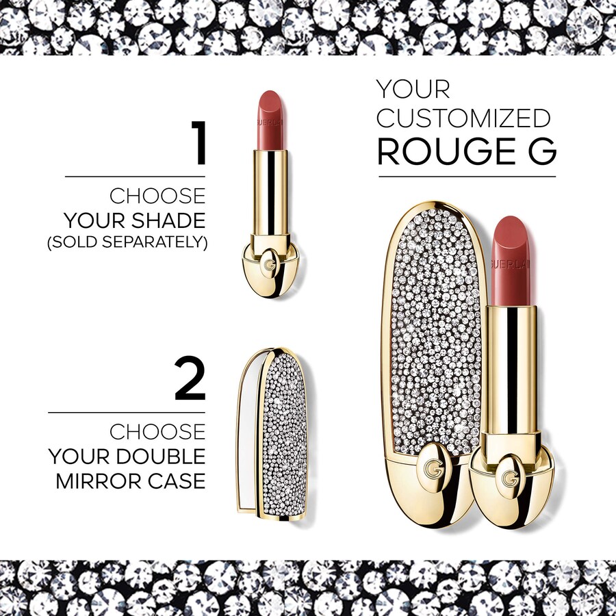 Матовая помада Rouge G с сатиновым и бархатистым эффектом GUERLAIN, Le Strassé — фото 2