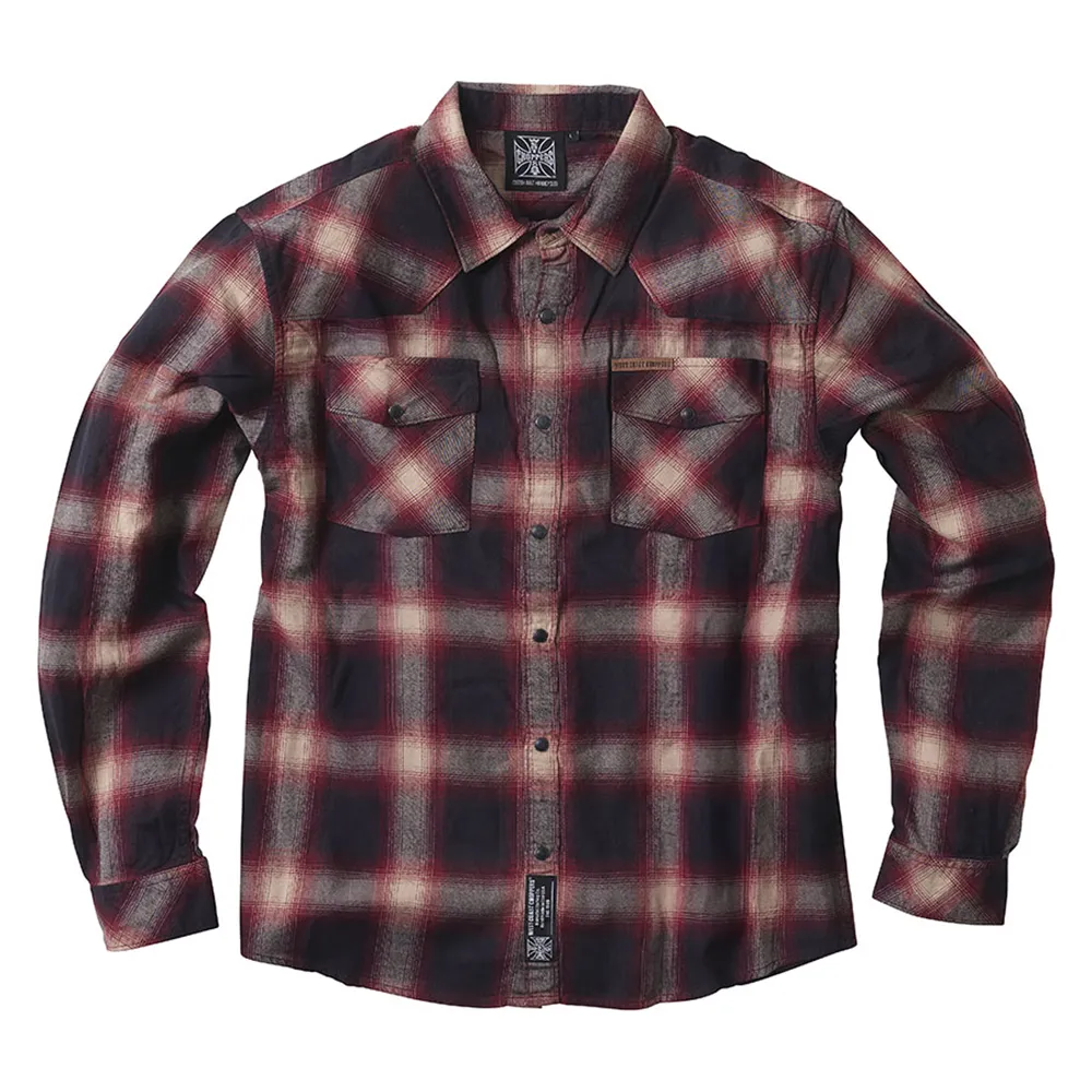 

Рубашка West Coast Choppers Outlaw Flannel, разноцветный