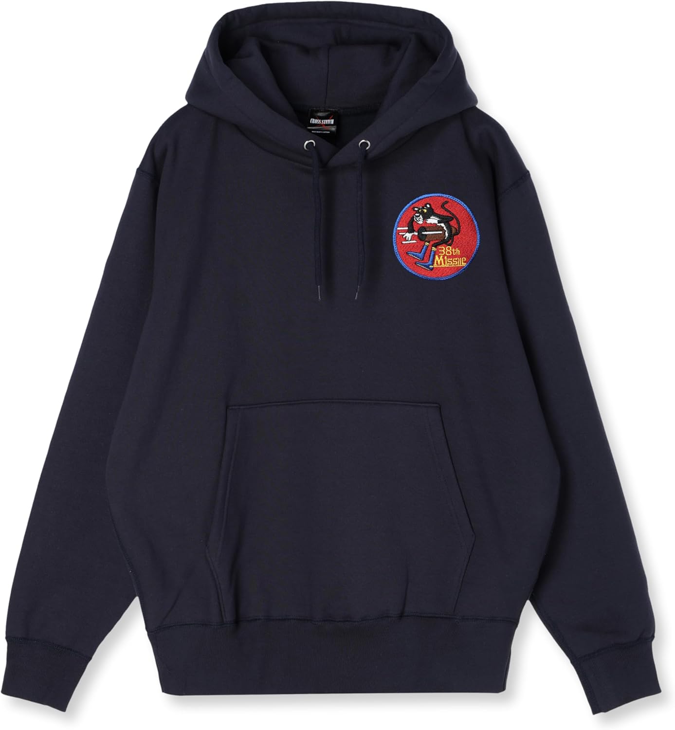 

Толстовка с капюшоном F Style, нашивка с гербом армии США, плотная ткань 12,4 унции, флисовая подкладка, темно-синий цвет, размер 3XL F-Style