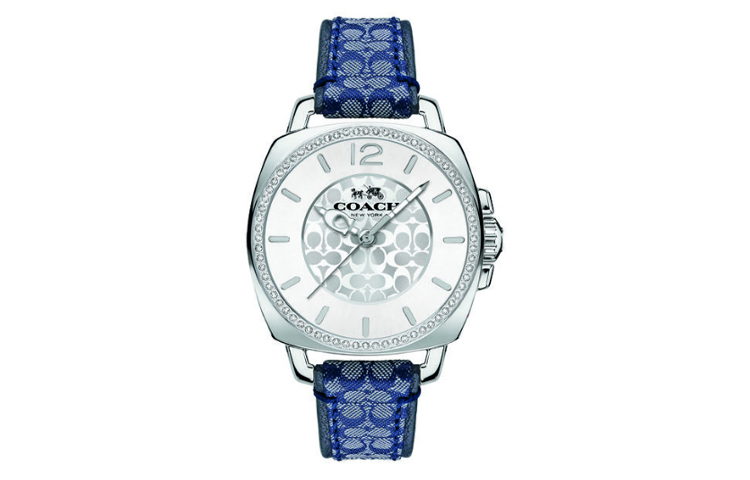 

COACH Часы Wrist Watch Quartz Movement Leather Strap 34mm Silver Dial Women's Watch
