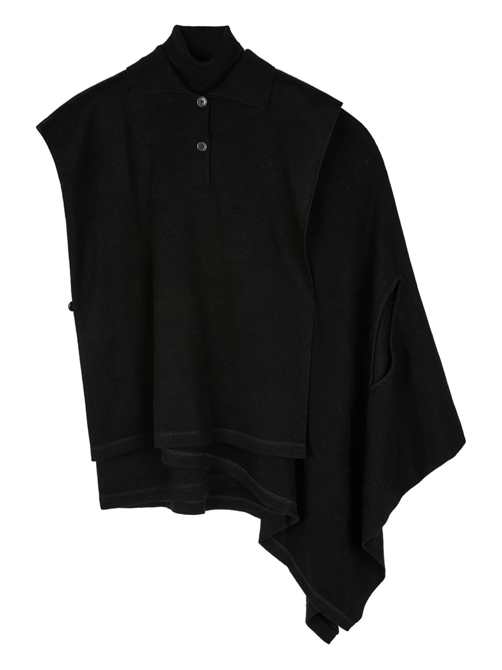 

Водолазка-накидка Ports 1961, черный