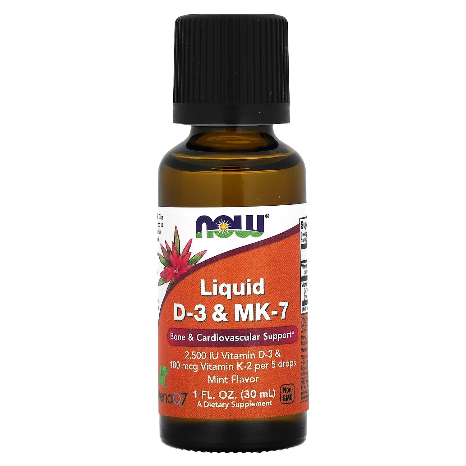 

Добавка Now Foods Liquid D-3 и MK-7 Mint, 30 мл