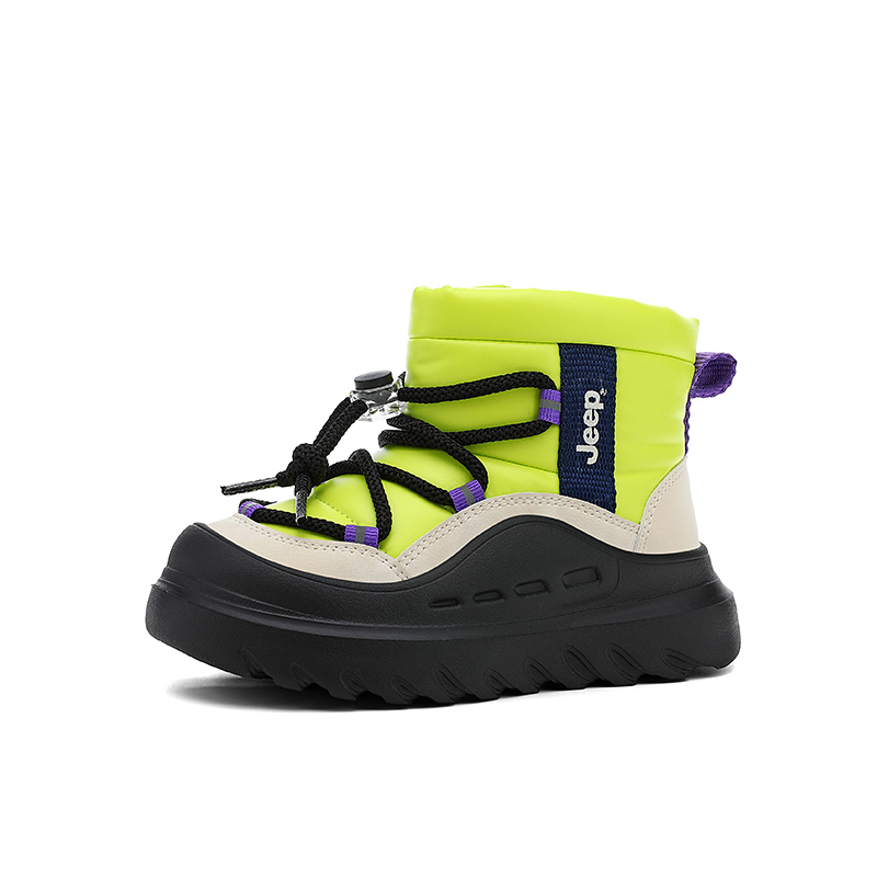 Slip Resistant Anti Kick Abrasion Resistant Rebound Lightweight Cushioning Thermal Balance Support Mid top Jeep, cherry blossom розовый/foreign розовый красный[winter warmth volcano] — фото 4