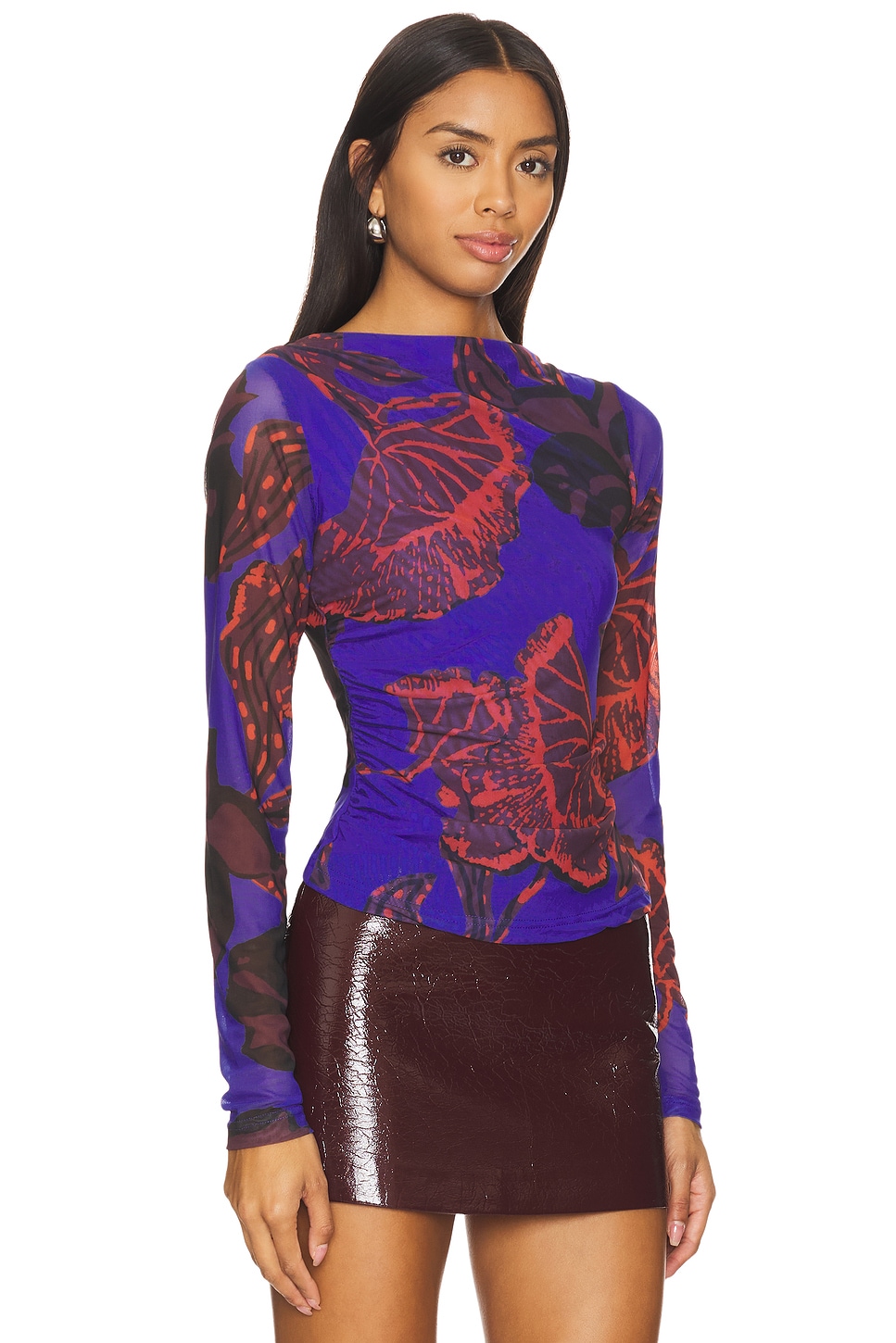 

Реми топ Cleobella, цвет la rouge print