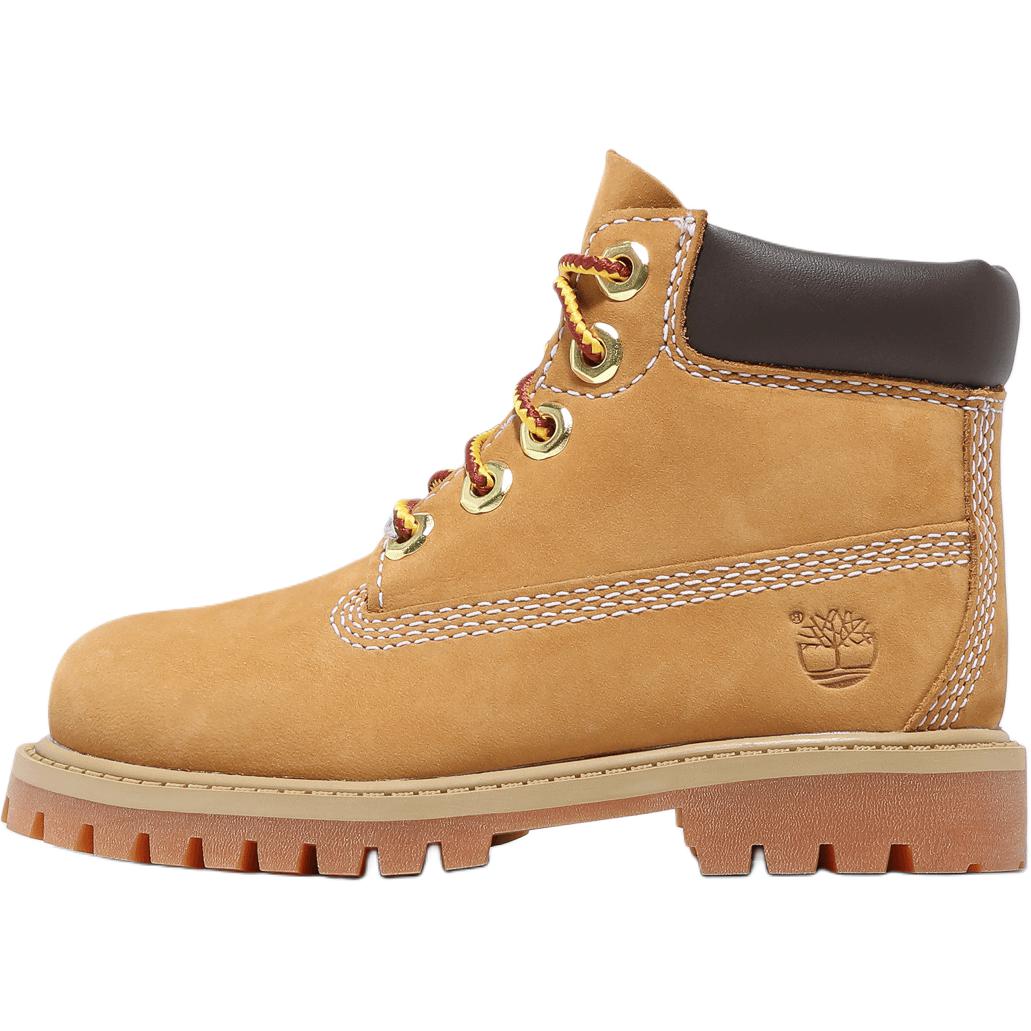 

Антискользящие износостойкие высокие детские ботинки желтый для детей 3-7 лет Timberland