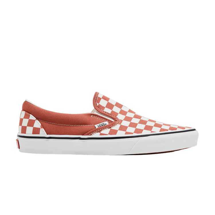 

Кроссовки Vans Classic Slip-On 'Color Theory Checkerboard - Auburn', оранжевый