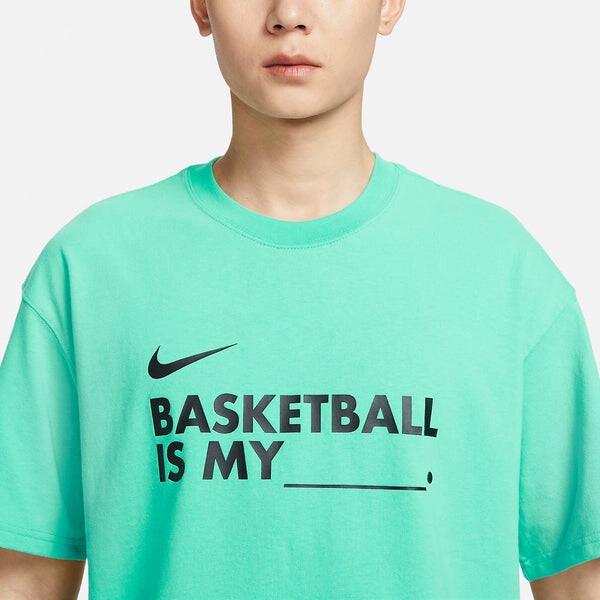 Футболка Nike BASKETBALL IS MY T-Shirt 'Lake Green', зеленый — фото 2