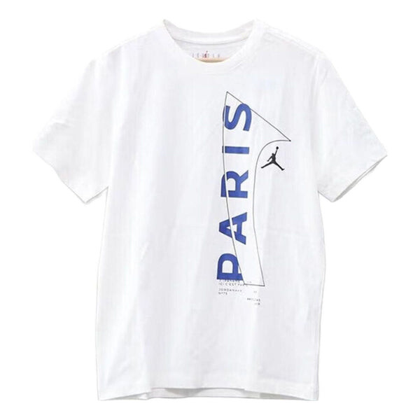 

Футболка Air Jordan Paris Saint-Germain T-Shirt 'White', белый