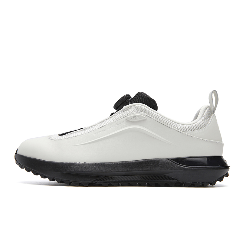 

FILA Кроссовки Cushioning Abrasion Resistant Lightweight Low top Golf Shoes Men's Lily White