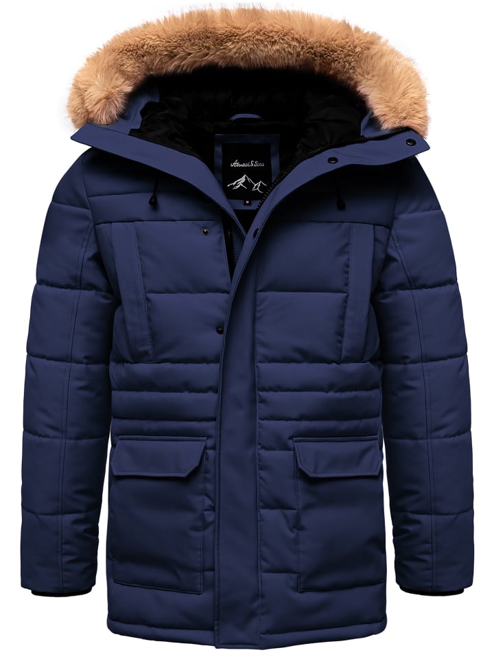 

Зимняя куртка KENT темно-синего цвета Amaci&Sons