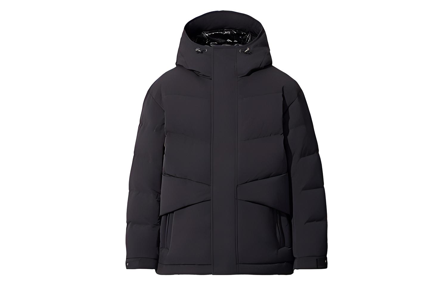 

UNIQLO Куртка пуховая Jil Sander Collaboration мужская черная, Black