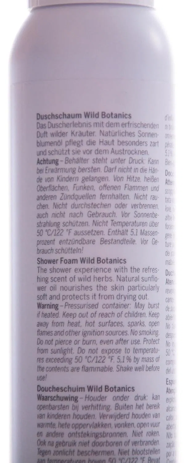 Пена для душа Pino «Shower Me! Wild Botanics» с маслом подсолнечника, 200 мл Pinofit — фото 3