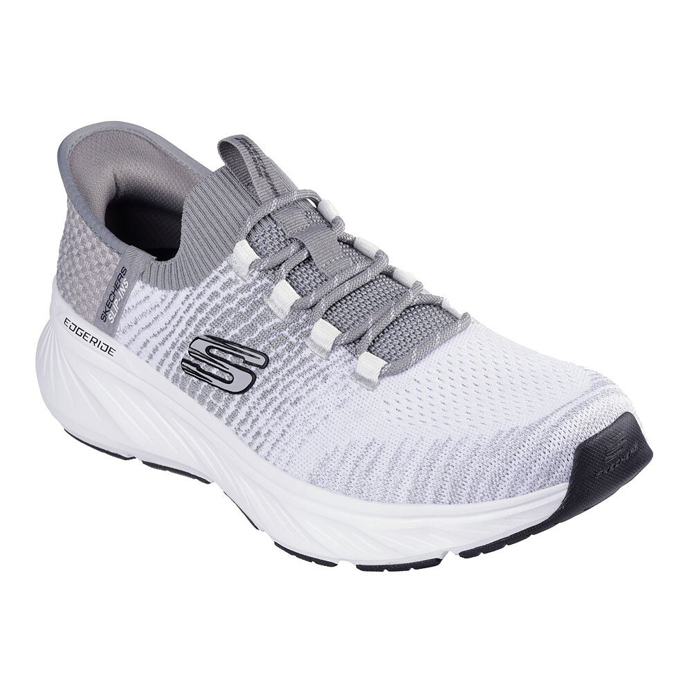 

Мужские кроссовки Skechers Hands Free Slip-ins Relaxed Fit Edgeride Raygo, цвет White Gray, Белый, Мужские кроссовки Skechers Hands Free Slip-ins Relaxed Fit Edgeride Raygo, цвет White Gray