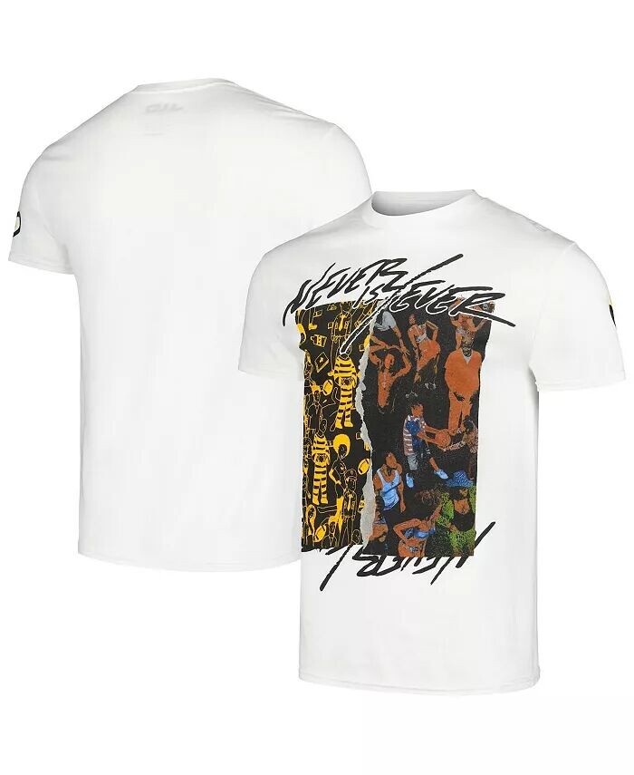 

Мужская и женская футболка Manhead Merch белая JID Never Iz 4 Ever