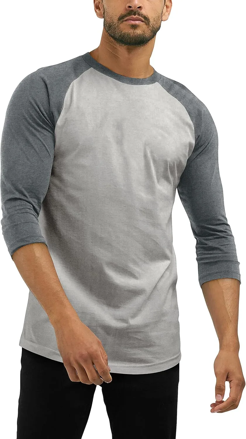 

Мужская бейсбольная футболка с 3/4 рукавом Ma Croix