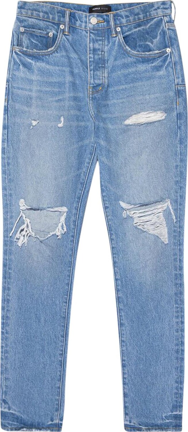 

Джинсы PURPLE BRAND Vintage Blowout 'Light Indigo Vintage Blowout', синий
