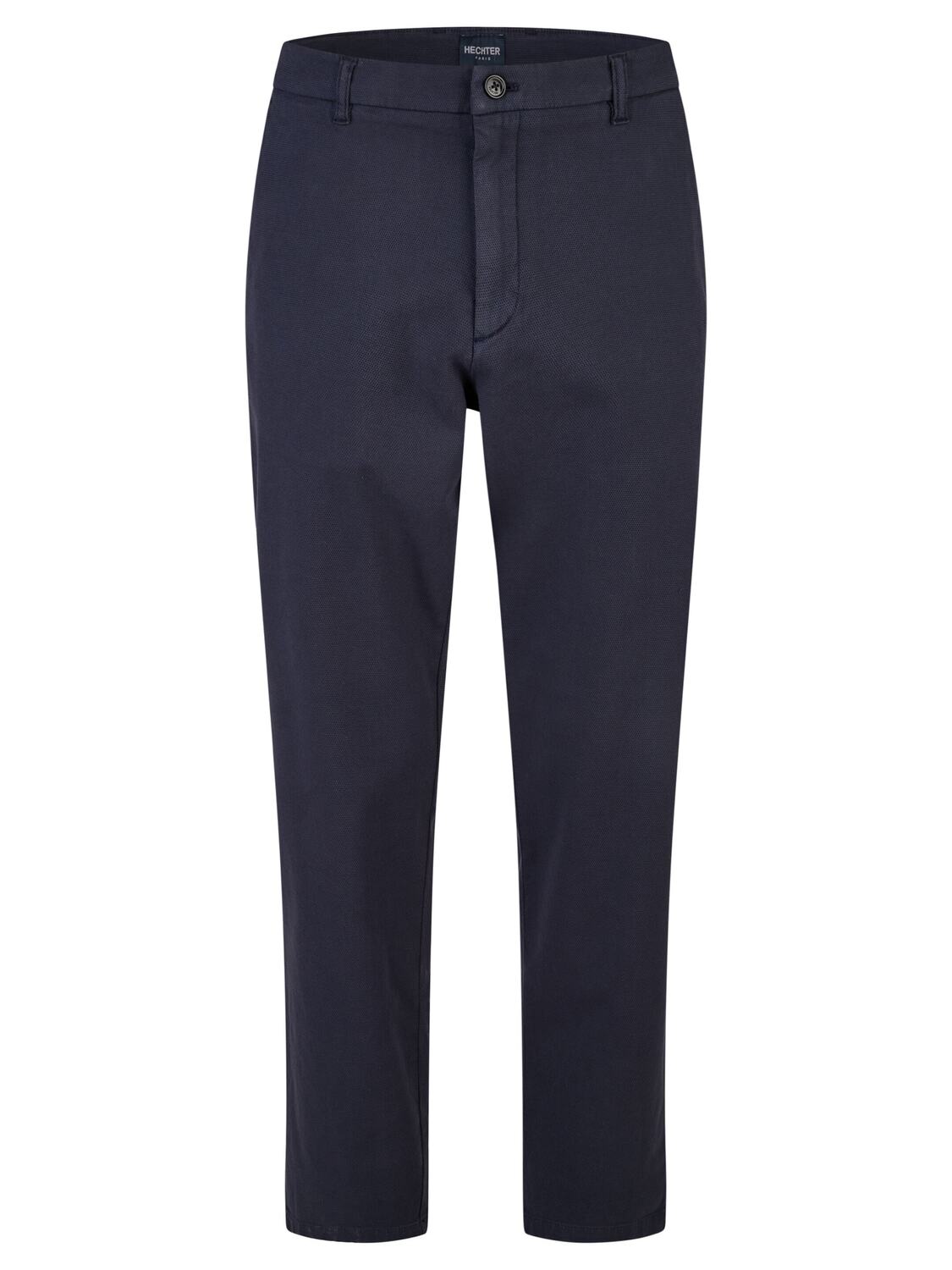 

HECHTER PARIS Зауженные брюки-чиносы в темно-синем цвете