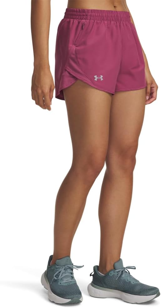 

Женские шорты Under Armour Fly by, Fuchsia Dusk/Fuchsia Dusk/Reflective