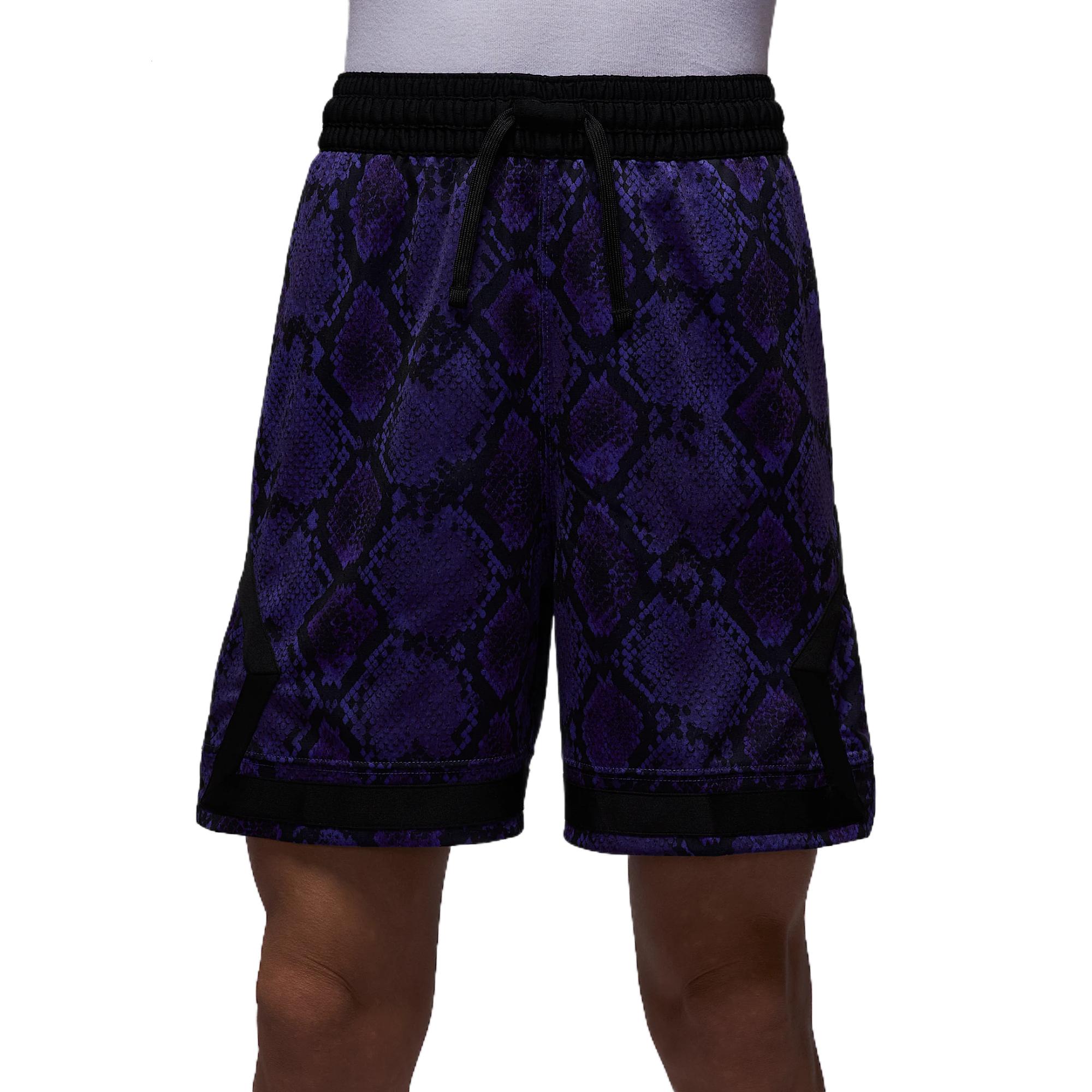 Jordan Спортивные шорты Casual Men's Comet Purple/Black с технологией Dri FIT — фото 3