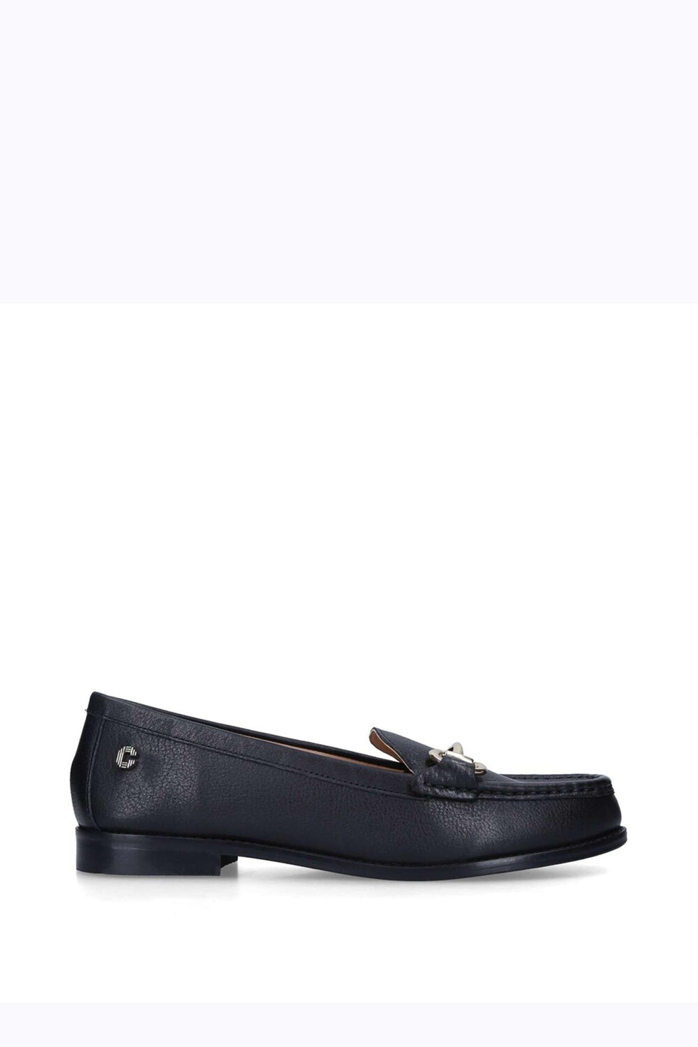Кожаные туфли на плоской подошве Snap Carvela, черный