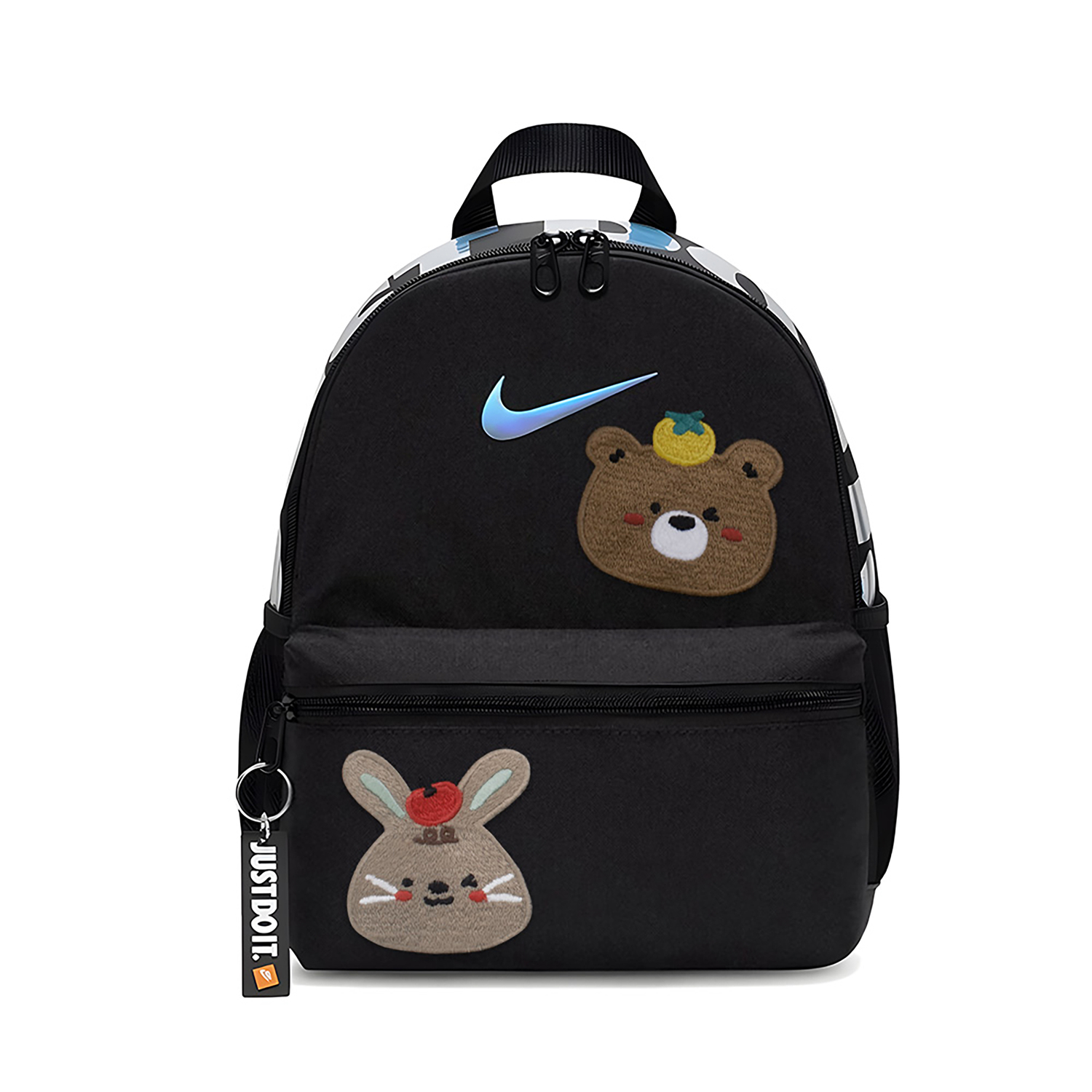 

Nike Тканевый рюкзак Regular Unisex черный, Bear Light Blue