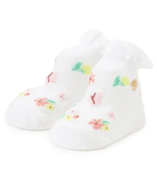 Детские носки kate spade new york kids с цветочным принтом