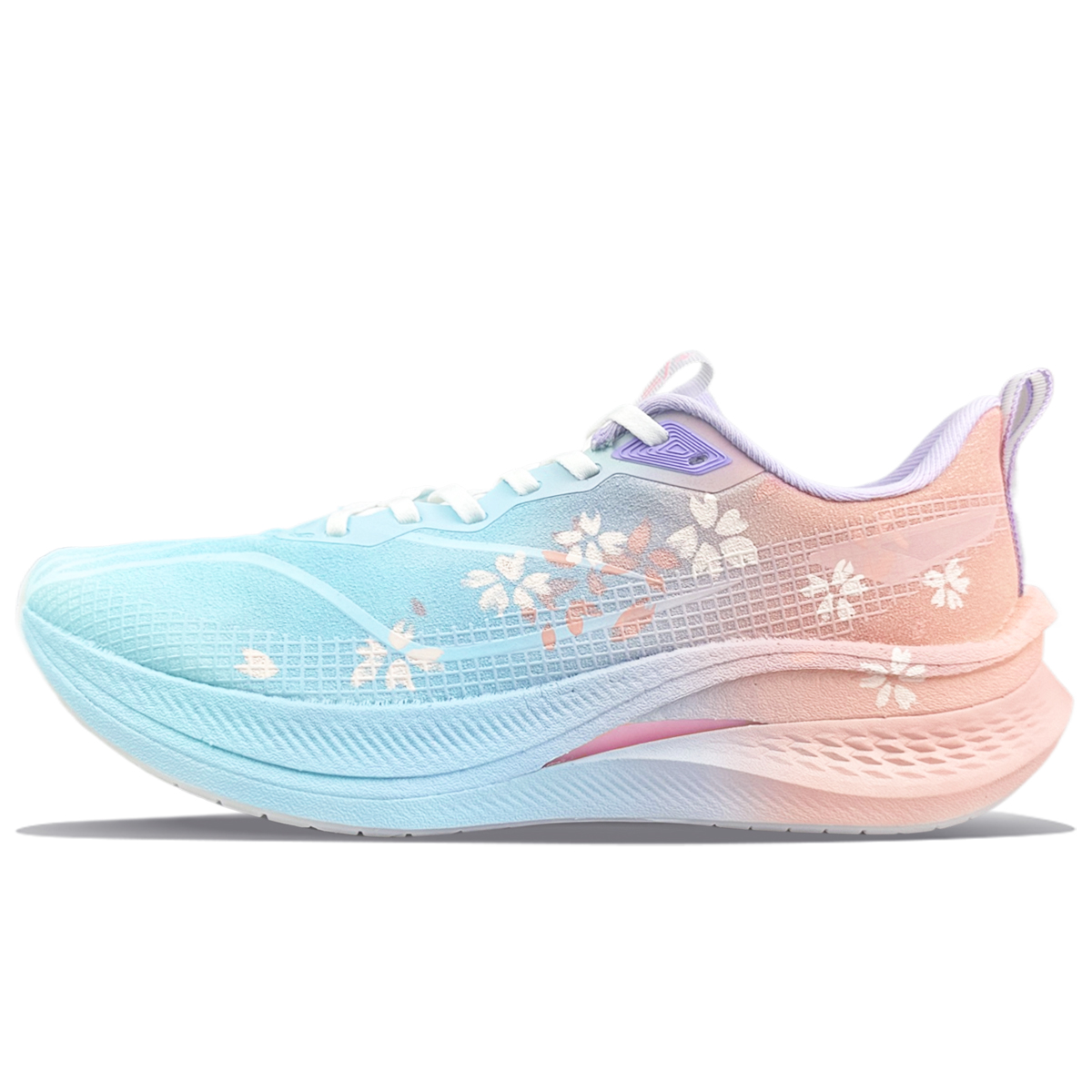 

LINING Кроссовки Red Hare 7 Pro с амортизацией, противоскользящие, легкие, низкие, для тренировок и гонок, мужские, небесно-голубые