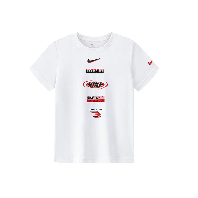 Футболка детская Nike Short Sleeved T Shirts белая