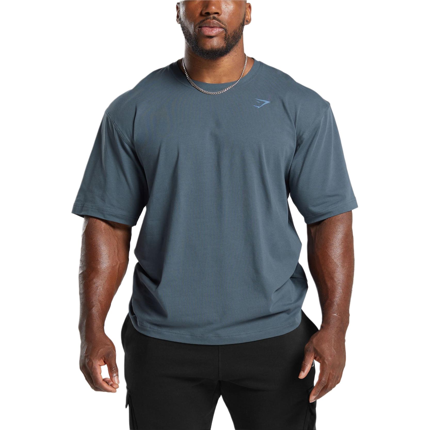 

Футболка мужская Titanium Blue GYMSHARK