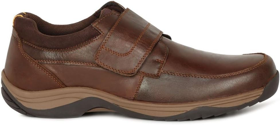 Мужские туфли Hush Puppies Douglas с ремешком, коричневый — фото 2