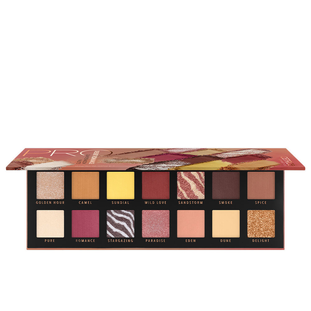 

Тени для век Pro Desert Romance Slim Eyeshadow Palette Catrice, 10,6 гр.