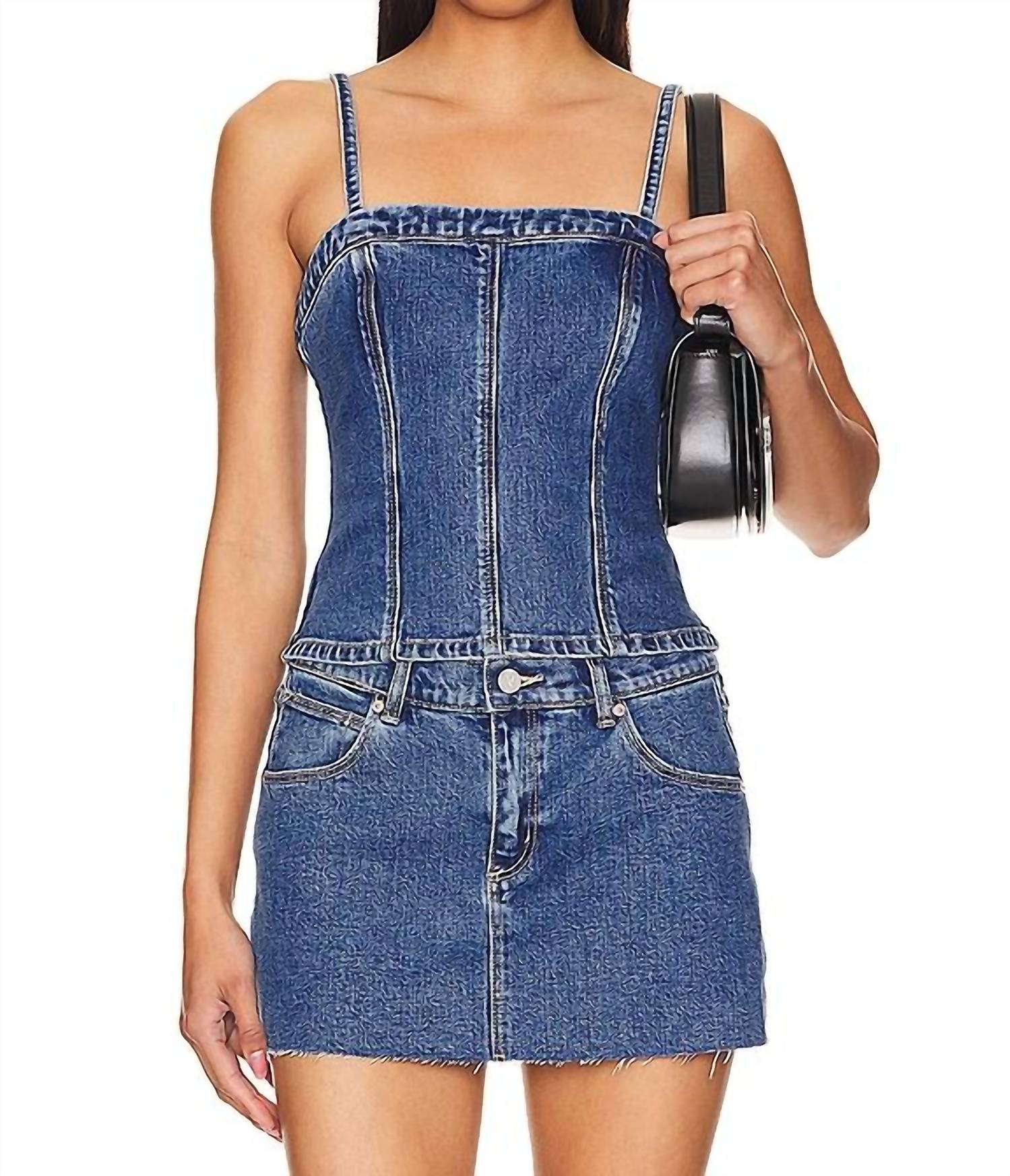 

Топ с корсажем Venue в принте кирин Abrand Jeans, Kirin