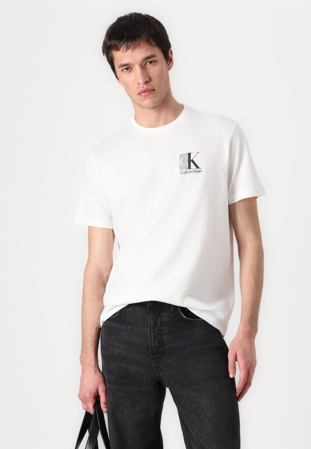Футболка с принтом UNISEX Calvin Klein, белый — фото 4